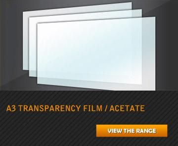  A3 Transparency Film / Acetate 