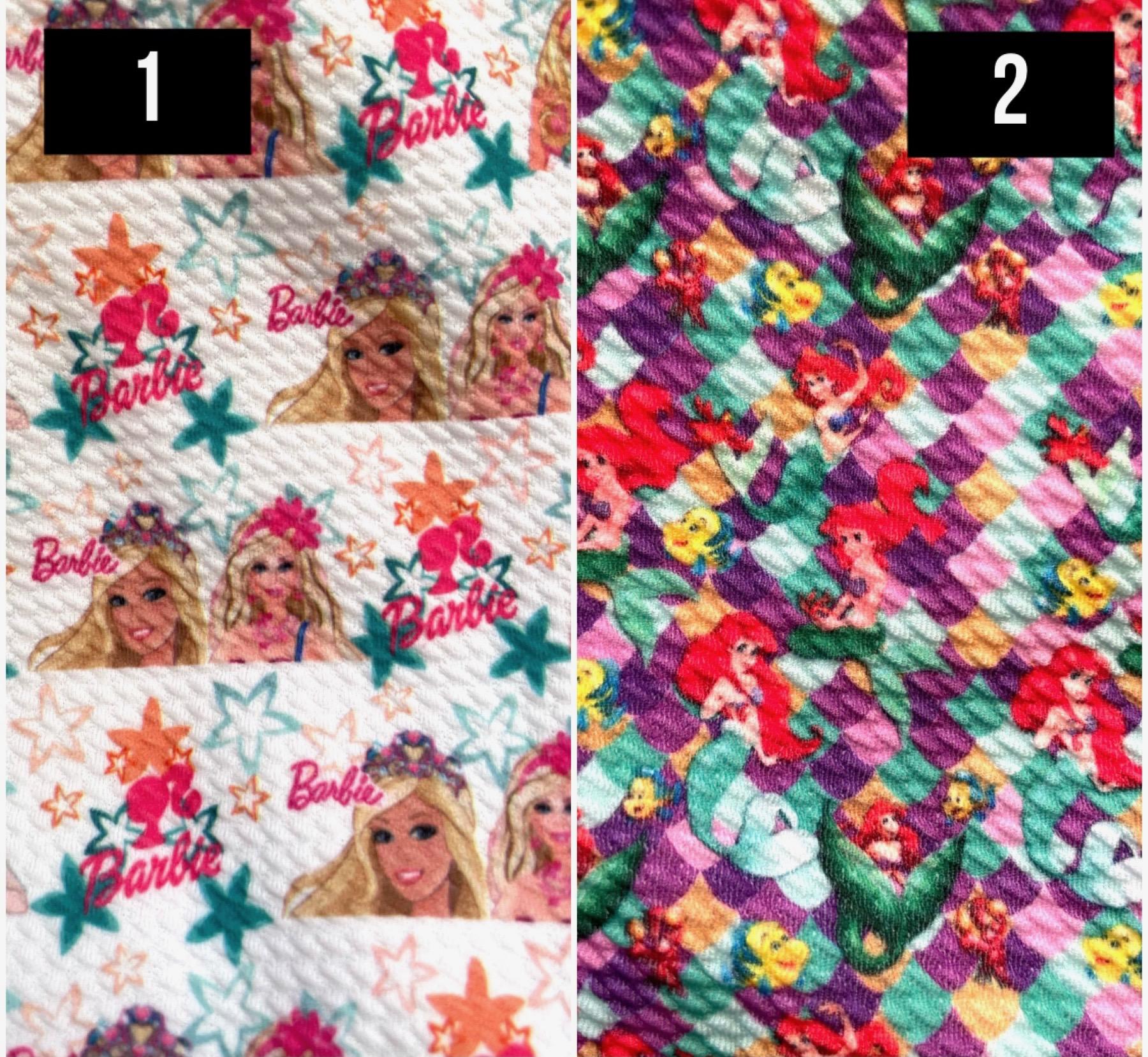 Barbie discount bullet fabric