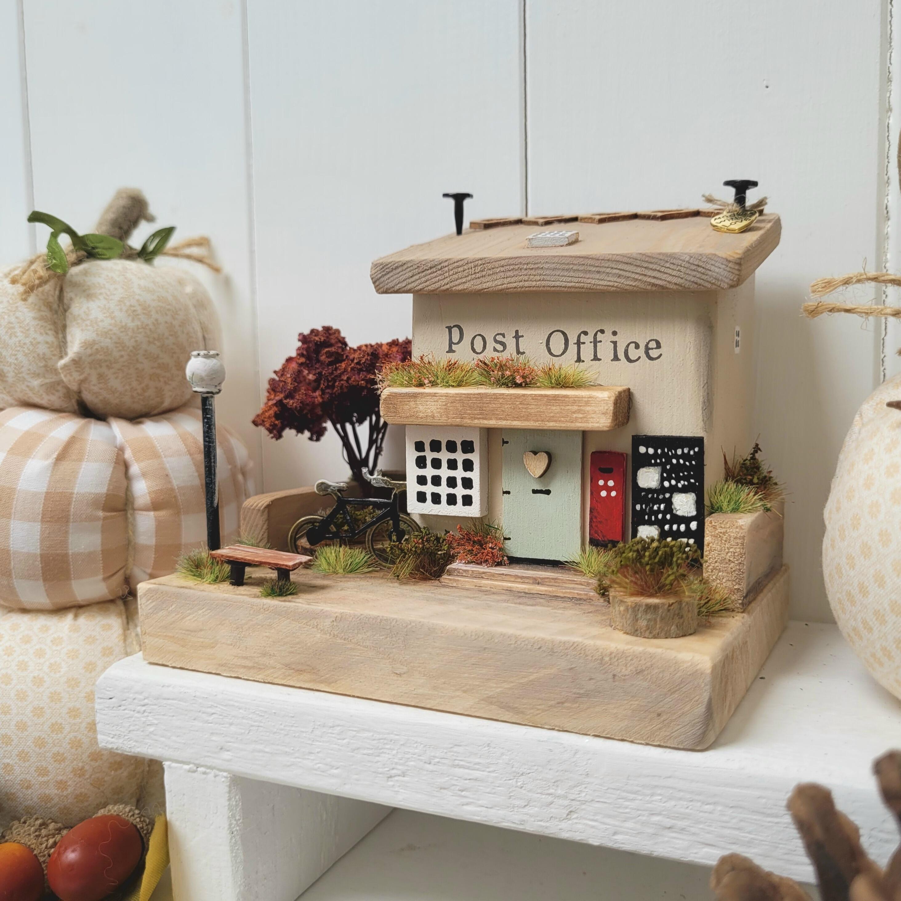 AUTUMN VILLAGE POST OFFICE COTTAGE