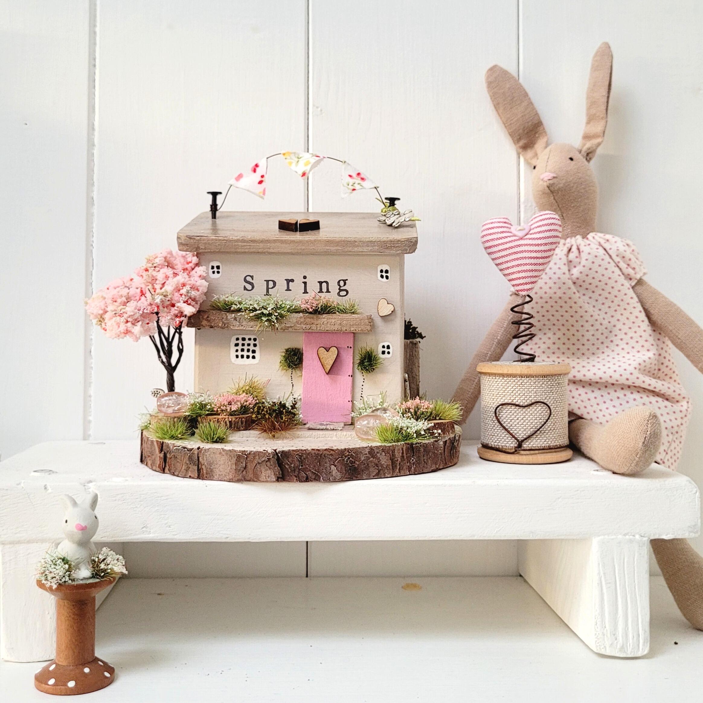 PERSONALISED BLOSSOM SPRING COTTAGE