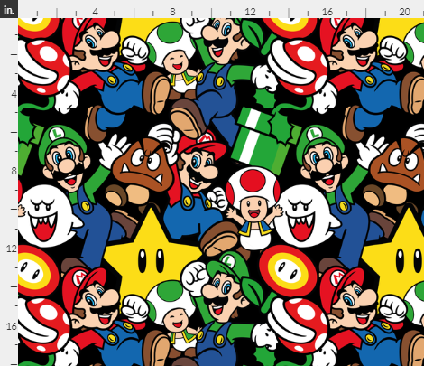 Mario Mash Up Stacked