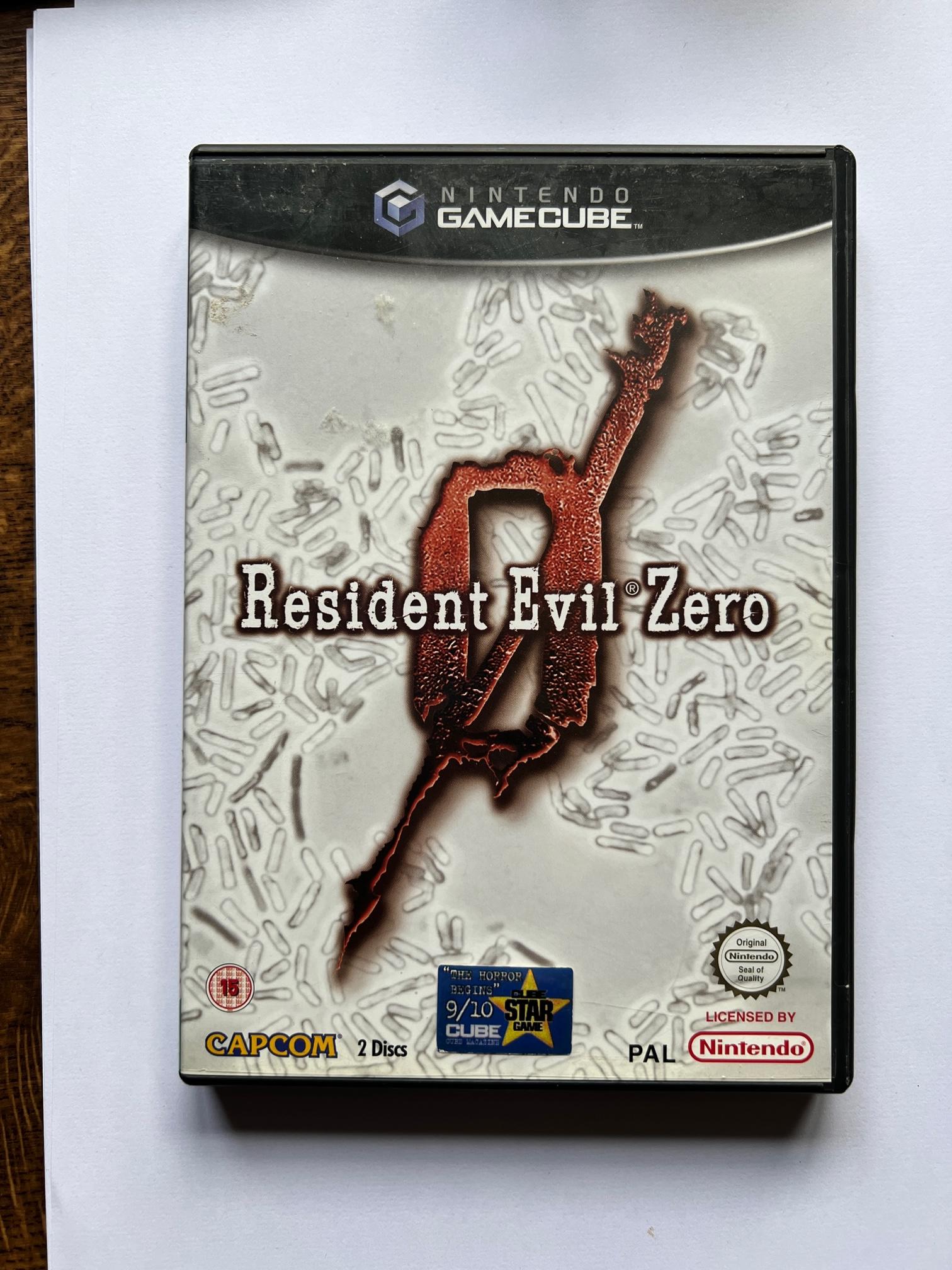 Resident Evil Zero GameCube Game