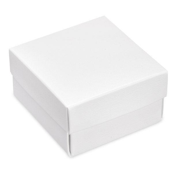 white wedding favour box
