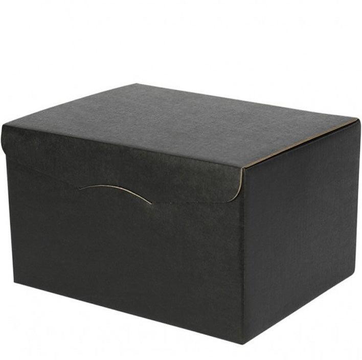 black hamper gift box