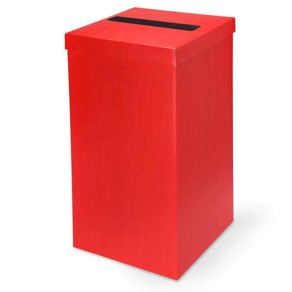 red posting box for cards