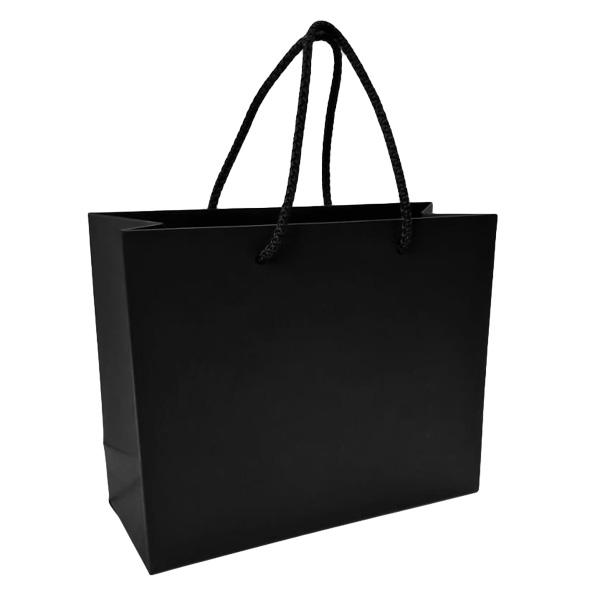 black luxury gift bag