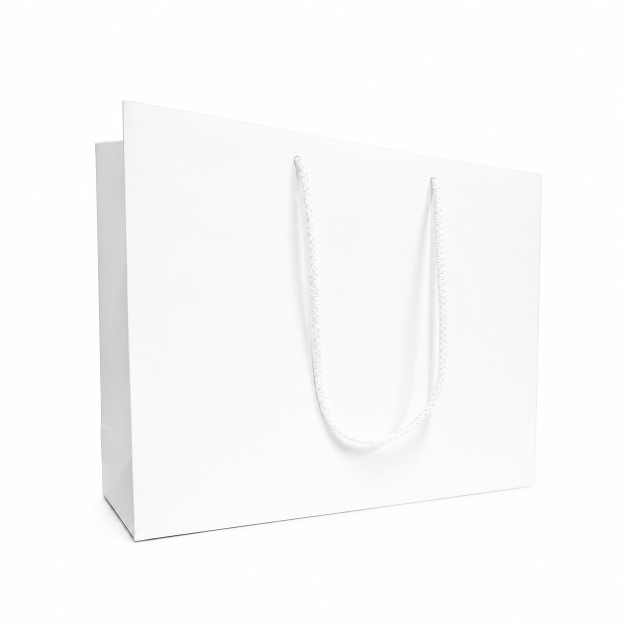 white luxury landscape gift bag
