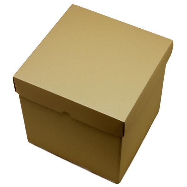 gold gift box with lid