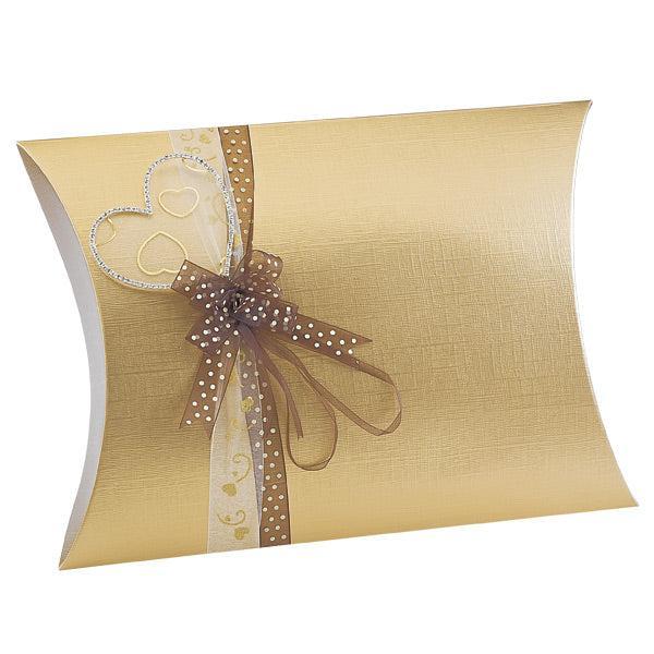 gold pillow box
