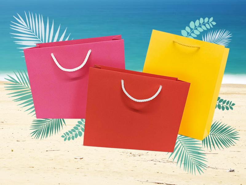 <h2>SUMMER</h2><p>Our Summer range of gift bags in bold, striking colours!