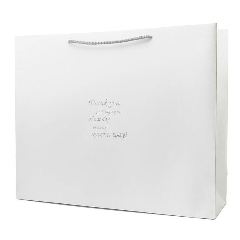Luxury wedding shopper gift bag