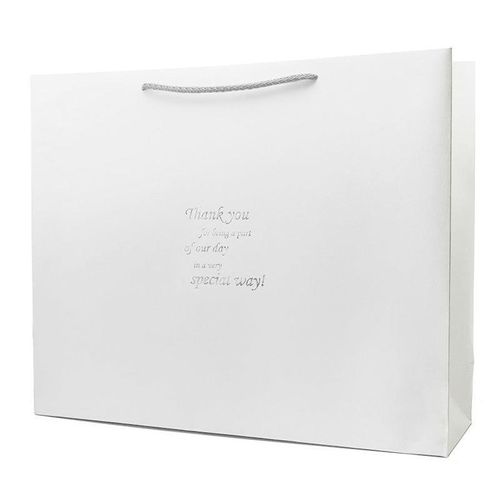 Luxury wedding shopper gift bag