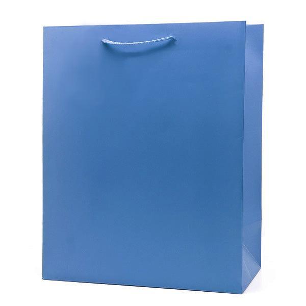 Large Blue Kraft Gift Bag