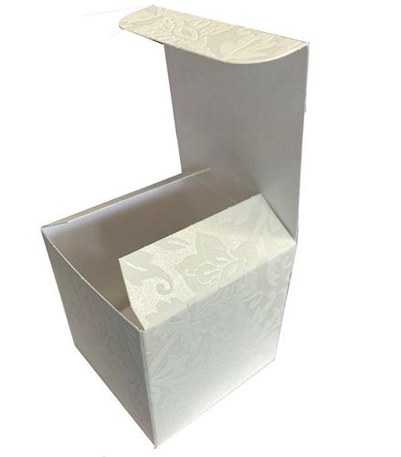 ivory wedding favour box