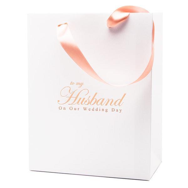 husband wedding gift bag
