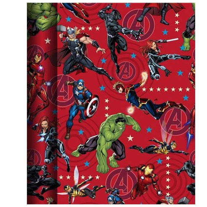 avengers wrapping paper