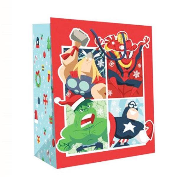 Bagtrotter Zaino Marvel Avengers 38 Cm Per Bambini - Leggero, Con Schienale Imbottito E Strisce Riflettenti - Multicolore