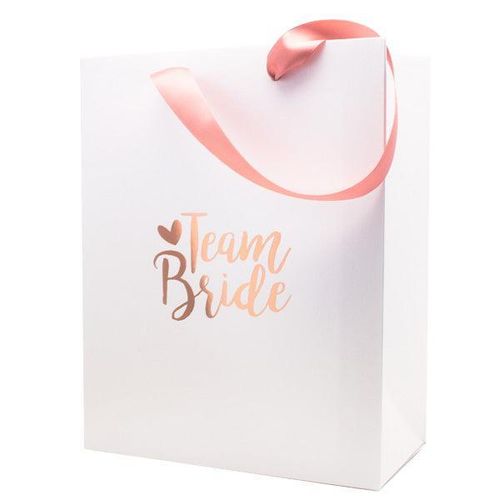 Luxury team bride wedding gift bag