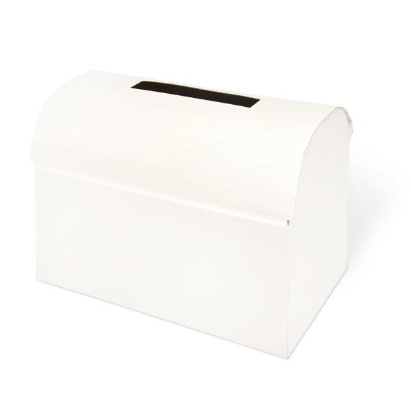 white post box for cards