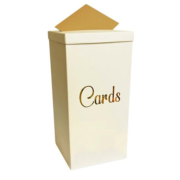 wedding post card box