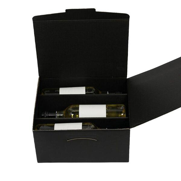 presentation box for 6 bottles of wine