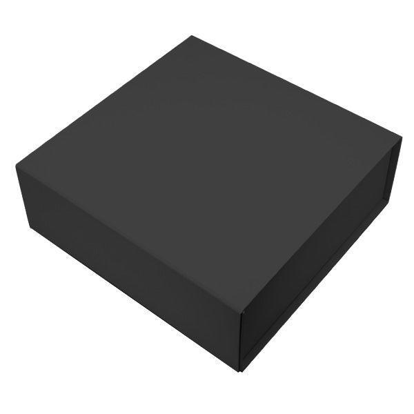 Black square magnetic box