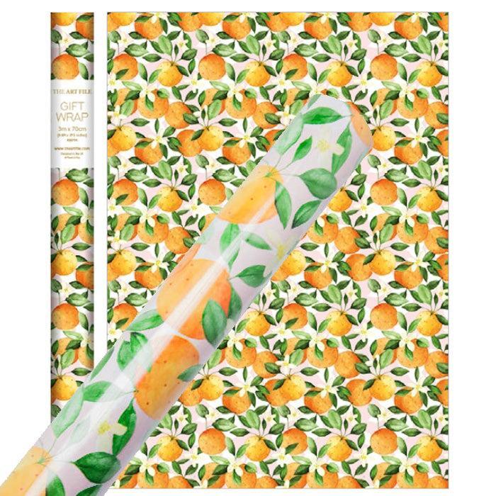 Oranges 3m Roll Wrap