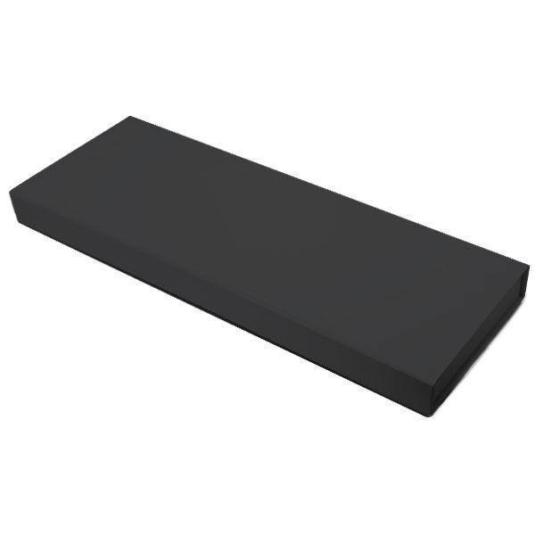 black magnetic letterbox
