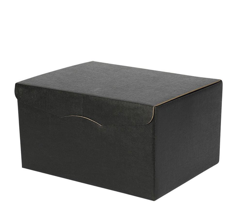 very large black gift box