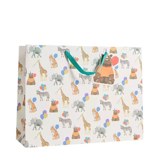 jungle animals gift bag