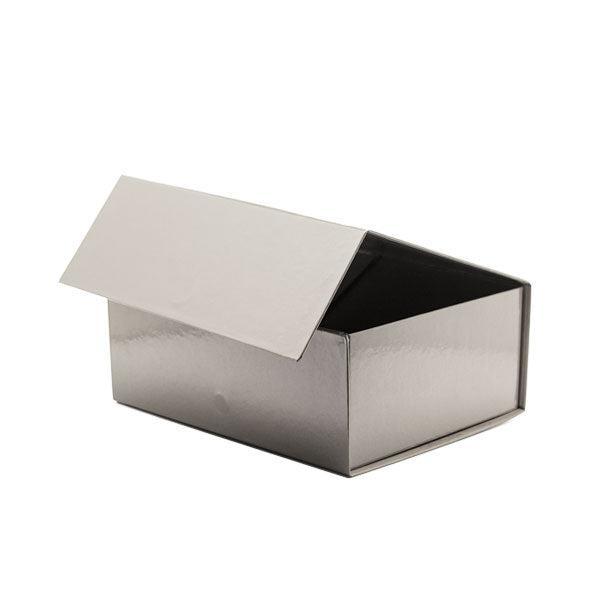 silver magentic gift box