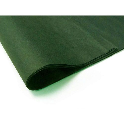 dark green tissue paper