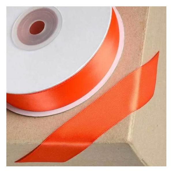 coral satin ribbon
