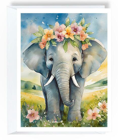 elephant card