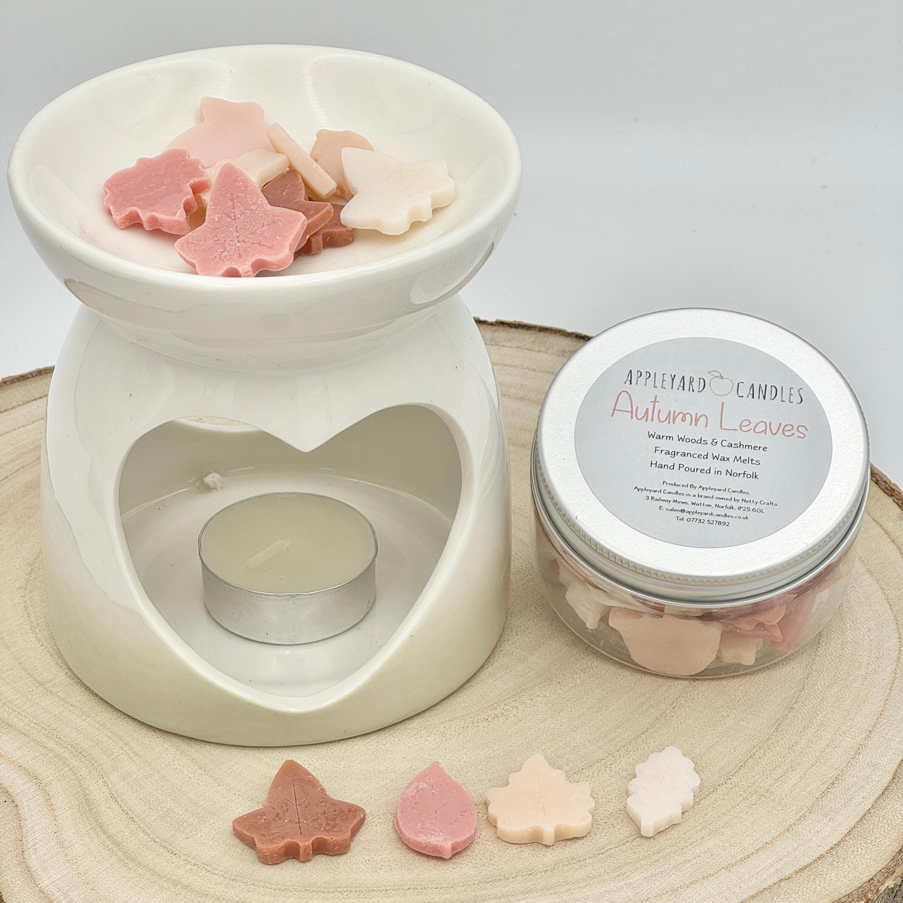 an image of the autumn leaves wax melts