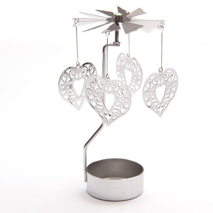 An image of the heart tealight spinners