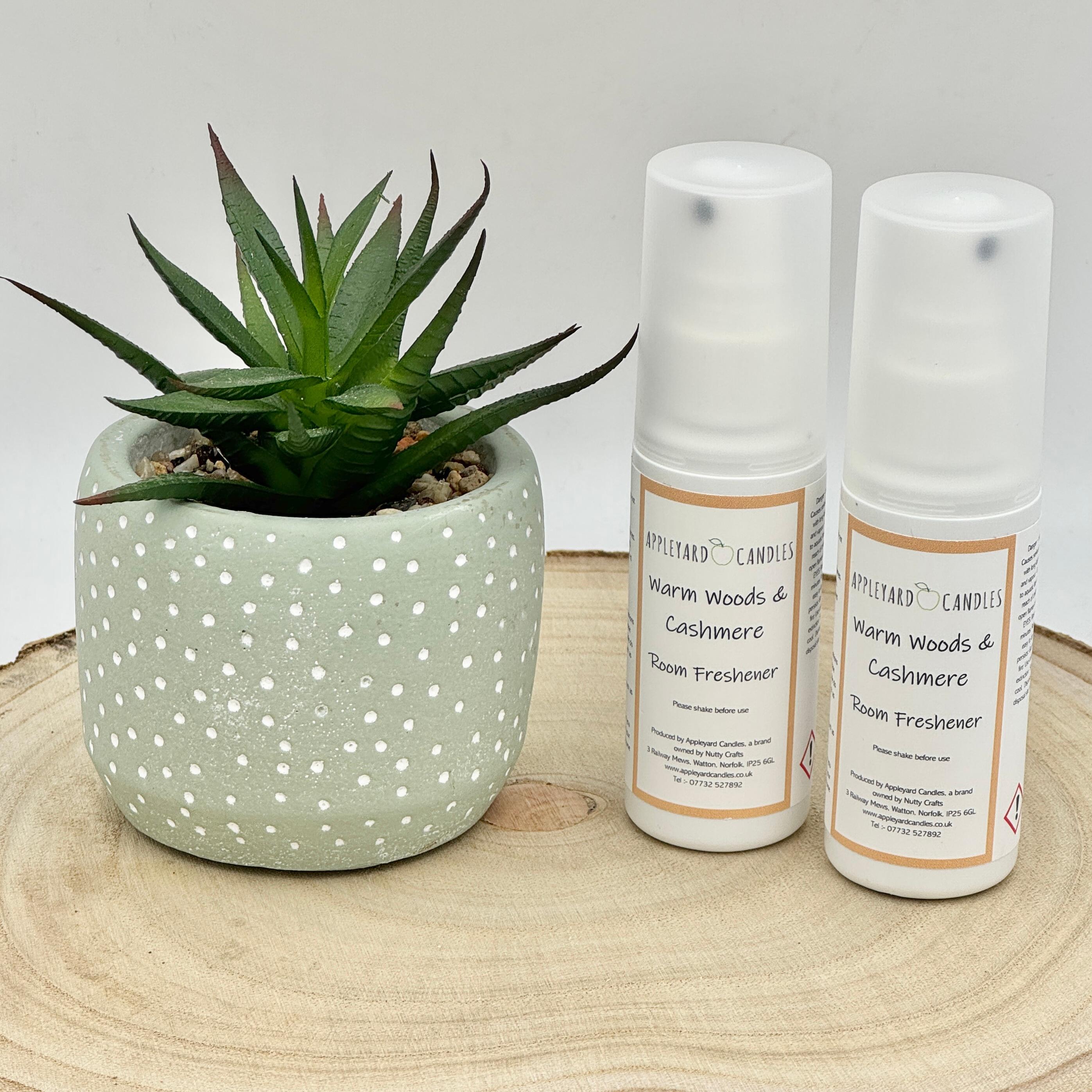 warm woods cashmere room spray