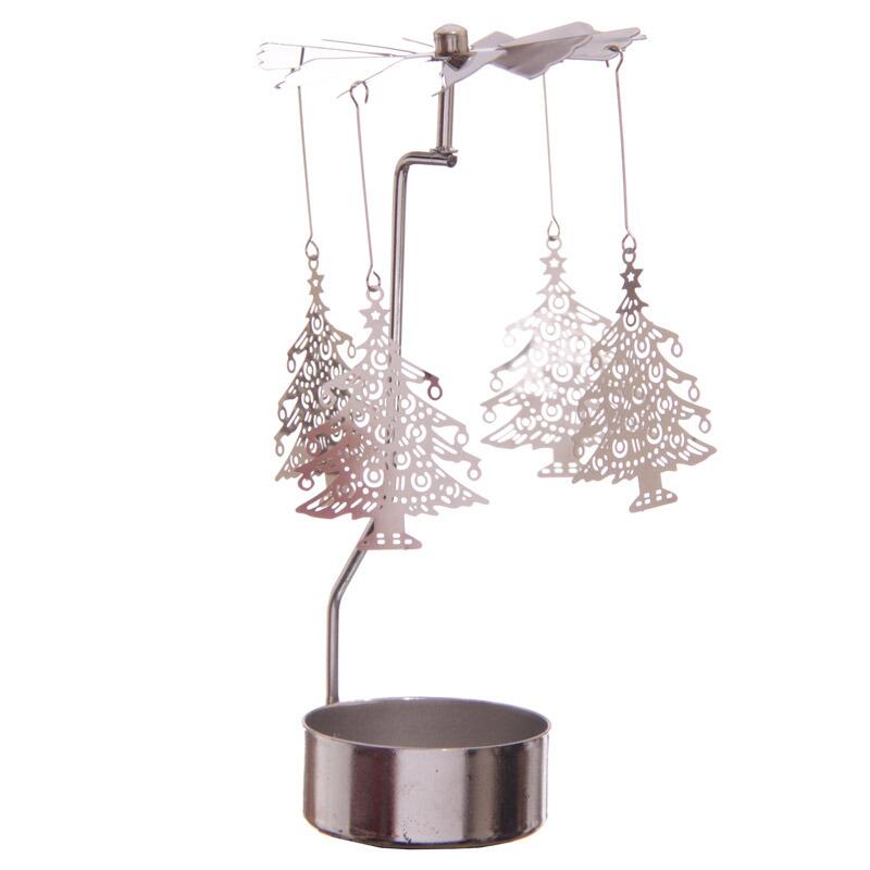 An image of the christmas tree tealight spinners