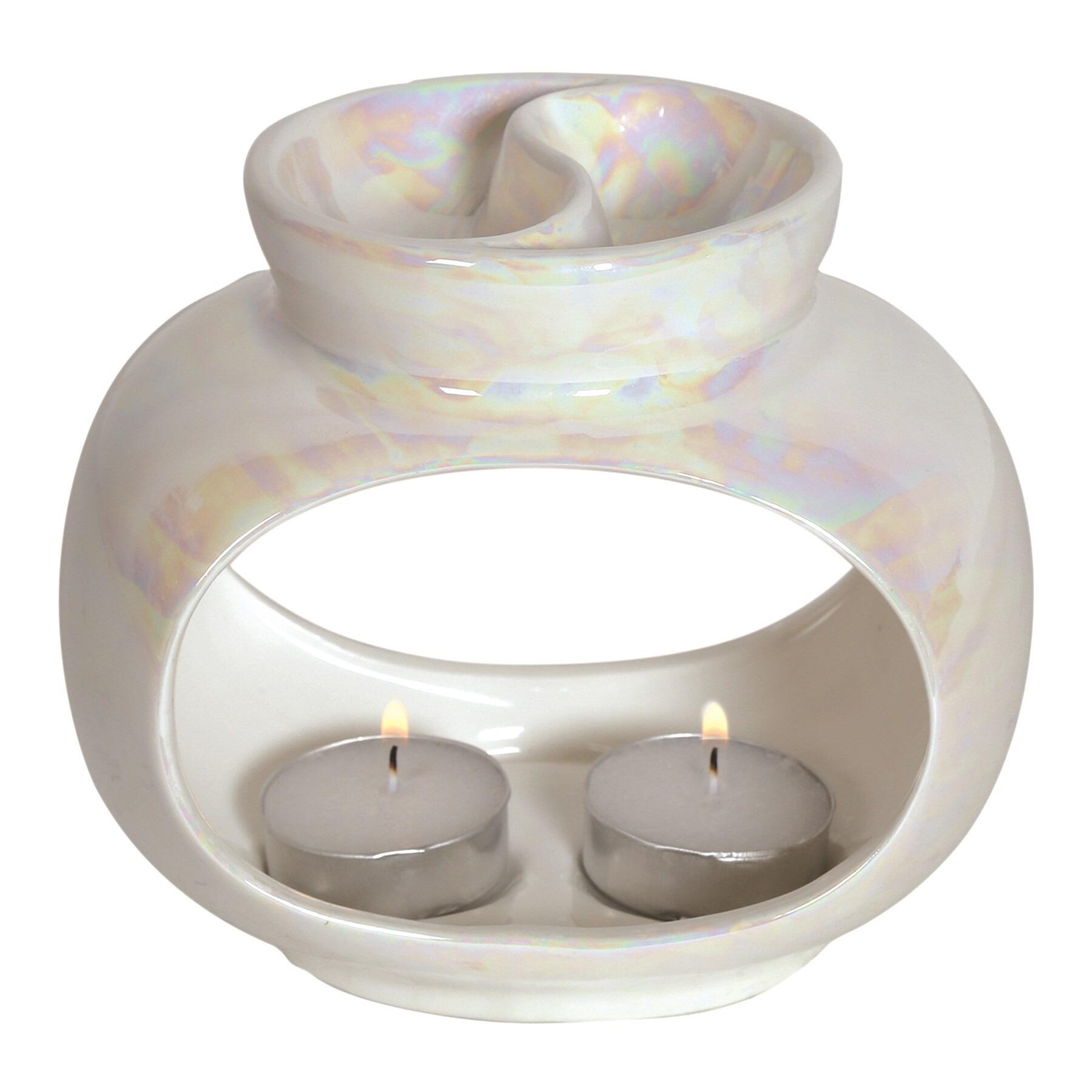 an image of a double wax melt burner