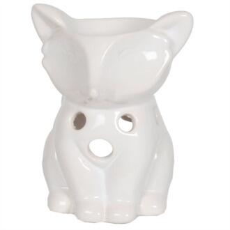 an image of a fox shaped tealight wax melt burner