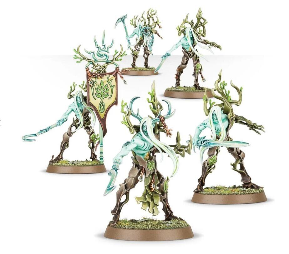 Games Workshop 99120204016" Age Of Sigmar Sylvaneth Tree-Revenants Figura De Acción