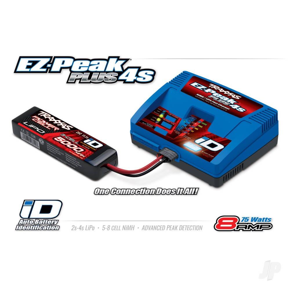 Traxxas EZ-Peak Plus Dual Model Charger 8A LiPo, NiMH Minus-Delta-U