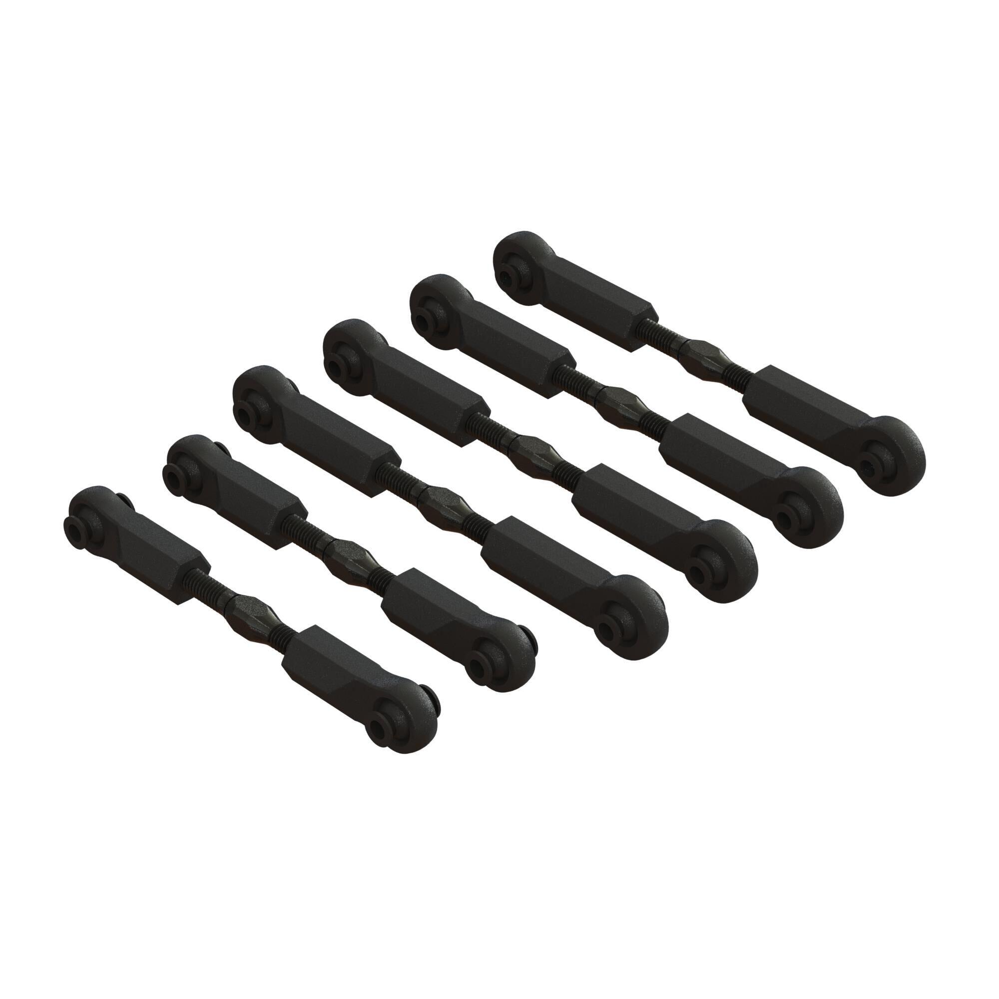 Stahl-Spannschloss M5 X 85mm Von ARRMA – 2 Stück, Schwarz, Für RC-Cars & Modellbau, Mit Vierkant Für Spannschlüssel