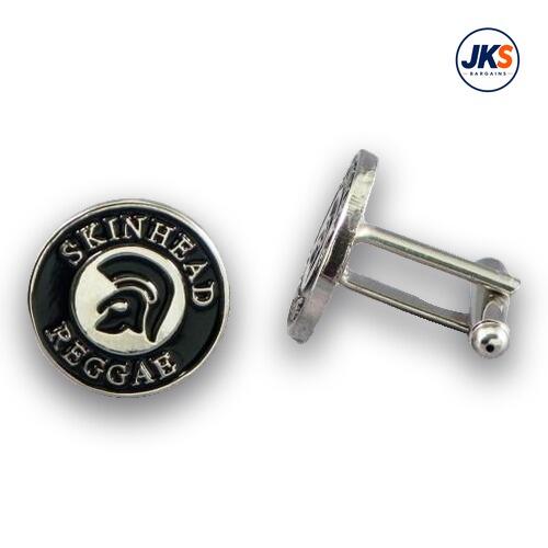 10 Pairs x Skinhead Reggae Cufflinks