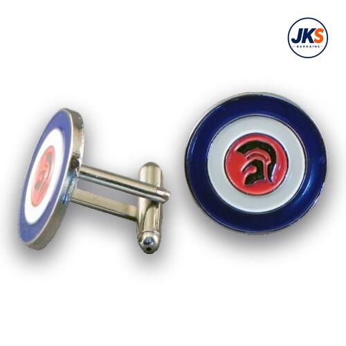 10 Pairs x Trojan Roundel Cufflinks
