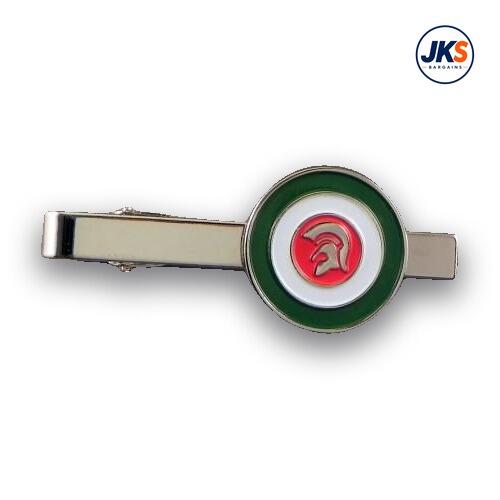 Trojan Roundel In Italian Colours Tie Clip