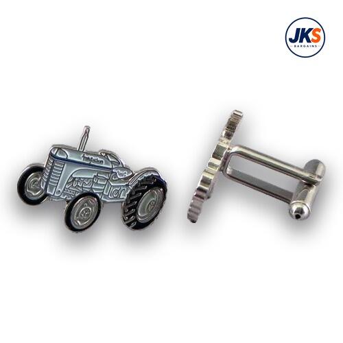 10 Pairs x Classic 1950's Style Tractor Cufflinks