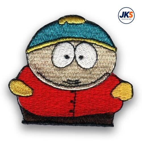 South Park Style Cartman Iron on Patch