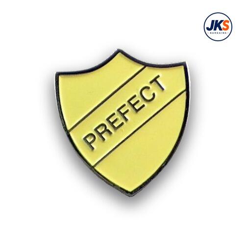 Yellow Prefect Badge Pin Badge