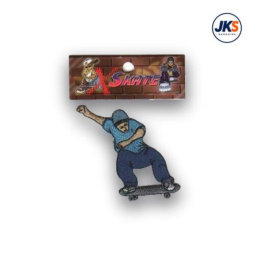 Skate Boarder Style 2 Iron on Patch